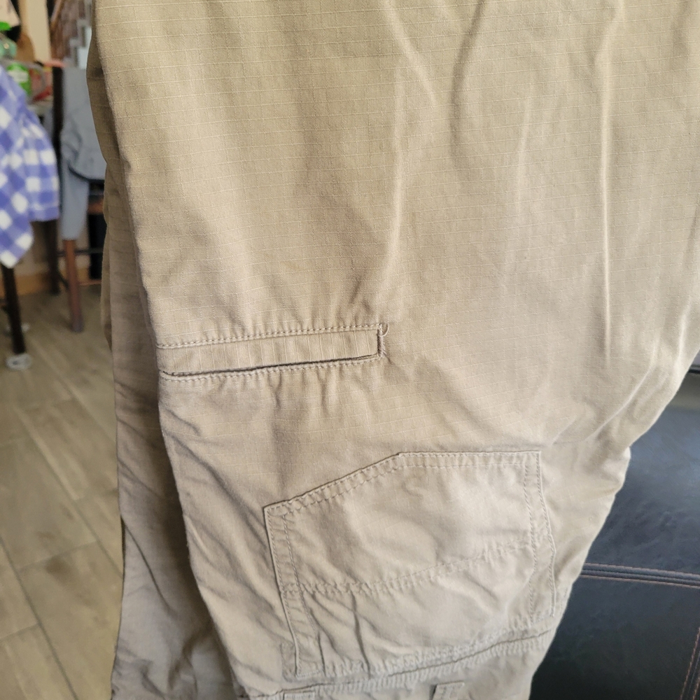 Wrangler Men's Khaki Work Chinos - Light Tan - Picture 8 of 8